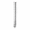 Kindermann Cable Management Channel 1m Silver