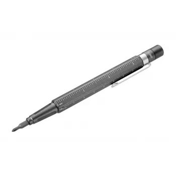 TROIKA Bit Pen CONSTRUCTION TOOL 13 Multi-Tool Ballpoint Pen (BIT20/TI)