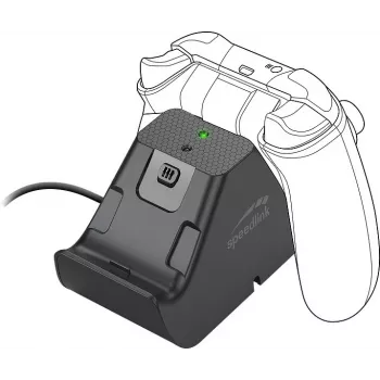 Speedlink JAZZ USB Controller Charging Station, 1.5 m, Black (SL-260002-BK)