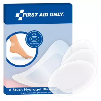 First Aid Only Blister Plaster P-10070 Transparent 6.8 x 4.3 cm 6 Pieces