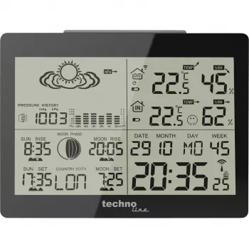 TECHNO LINE WS6760 Weather Station with Outdoor Sensor