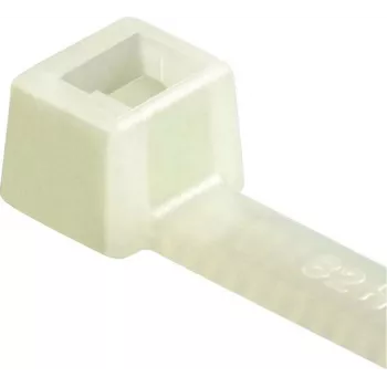 HellermannTyton T80I-PA66-NA-C1 Transparent Cable Ties, 300 x 4.7 mm, 100 Pieces