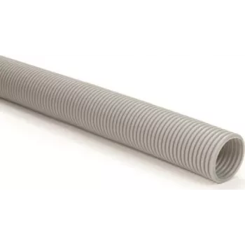 HellermannTyton IWS17-PE-GY 50 Corrugated Tube, Grey, 50m