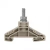 Weidmüller WF 6 Terminal 35 mm², Stud Connection, 125 A, 1000 V, Dark Beige