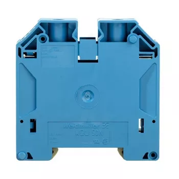 Weidmüller Feed-Through Terminal WDU 50N Blue, 50 mm², Screw Connection