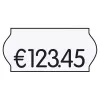 K-D Hermann Price Labels White 36 Rolls