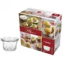 WECK Round Rim Glass Muffin 165ml Set of 6
