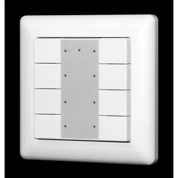 SYNERGY21 LED Controller EOS 08 KNX Push Button 8-Gang