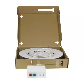 Synergy 21 FTTH Compact Box, Pre-Assembled, 2xSC/APC -> Open End, 40m, 9/125µm, G.657.A2, 2-Fibre, OD=2.2mm
