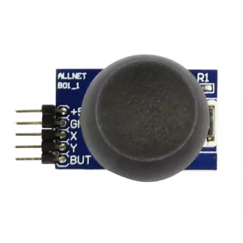 ALLNET 4duino Joystick Module B01 – Analogue 2-Axis Joystick with Push Button for Arduino, Raspberry Pi