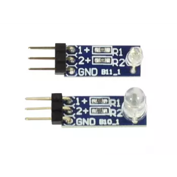 ALLNET 4duino Two-Colour LED Module (Red/Green) - 5mm Bi-Colour Digital LED for Arduino, Raspberry Pi