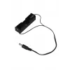 ALLNET Battery 1-Pack for 18650 Li-Ion Battery with DC Plug 5.1x2.1mm