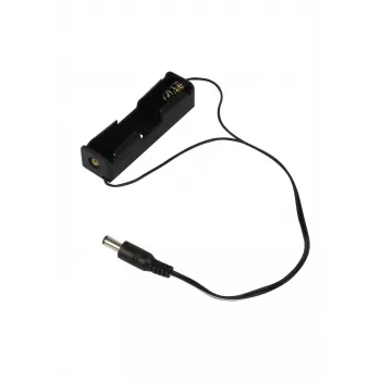 ALLNET Battery 1-Pack for 18650 Li-Ion Battery with DC Plug 5.1x2.1mm