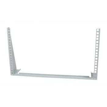 ALLNET SMW Series 19 inch Wall Enclosure 4U 276mm Depth Light Grey (RAL 7035) with Safety Glass Door