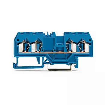 WAGO 280-834 4-Conductor Through Terminal Block, 2.5 mm²