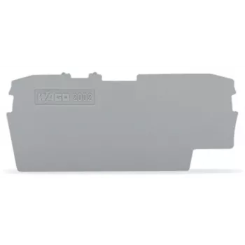 WAGO 2002-1691 separating plate, grey, 1 mm thickness, TOPJOB S