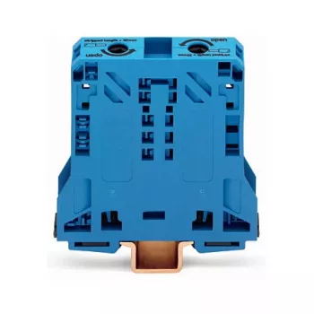 WAGO 285-154 2-Conductor feed-through terminal block, 50 mm