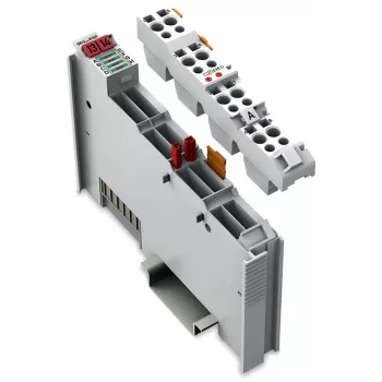 WAGO 753-530 digital output module, 8-Channel, 24 VDC, 0.5 A, PNP, CAGE CLAMP, DIN rail