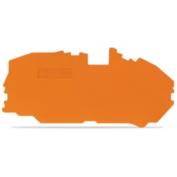 WAGO 2016-7692 end plate, orange, 1 mm, 84.5 mm, 41.7 mm, 3.11 g