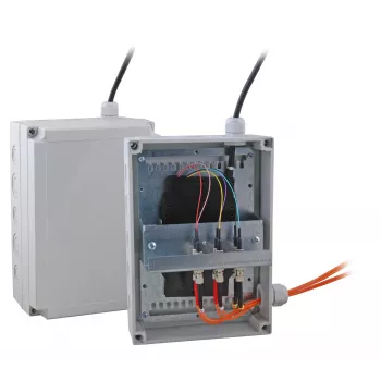 EFB Elektronik Fibre Optic Distribution Box - RAL 7035 - 12x SC Duplex OM4