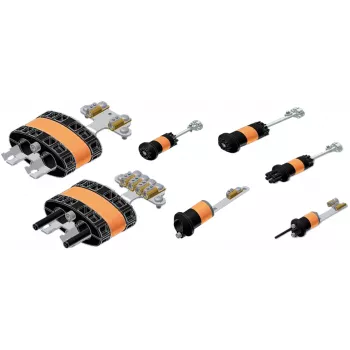 EFB Cable Entry System Round 2x12mm Entries, 8-12mm