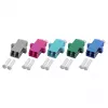 EFB Electronics LC-Duplex OM4 Plastic Coupler, Violet Housing, One-Piece, SC-Simplex