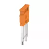 Weidmüller ZQV 10N/2 Cross-Connector, 2-Pole, Orange, 1000V, 57A