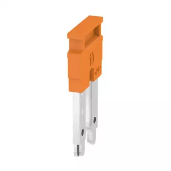 Weidmüller ZQV 10N/2 Cross-Connector, 2-Pole, Orange, 1000V, 57A