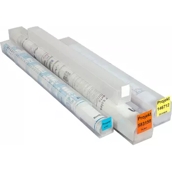 Eichner Plan Tube 4.5 cm Transparent – Document Storage Tube