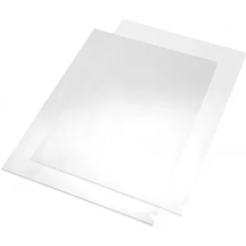 Eichner 100 Document Wallets Crystal Clear Smooth DIN A4