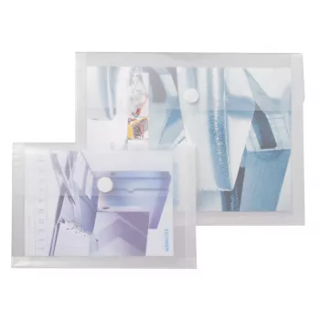Eichner 10 Transparent Smooth Document Wallets A4