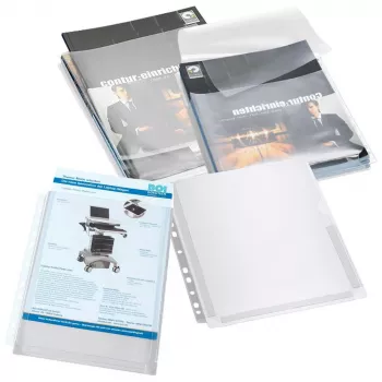 Eichner 10 Expansion Document Folders A4 Transparent Polypropylene