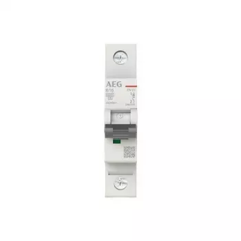 BUSCH-JAEGER AEG Elfaplus Miniature Circuit Breaker 6kA B16A 1P (2CDS251088R0165)