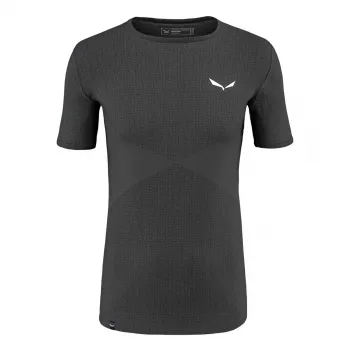 Salewa Zebru Medium Warm Men's Shirt - Onyx