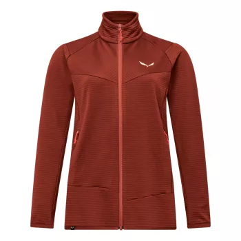 SALEWA Puez Altavia Polarlite Fleece Jacket Women's Etruscan Red 36 (S)