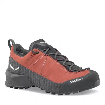 Salewa Wildfire Leather 2 GTX Women's Approach Shoes - Etruscan Red/Black, Size 38
