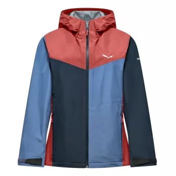 SALEWA Puez Aqua 4 PTX 2.5L Jacket - Etruscan Red/Multi