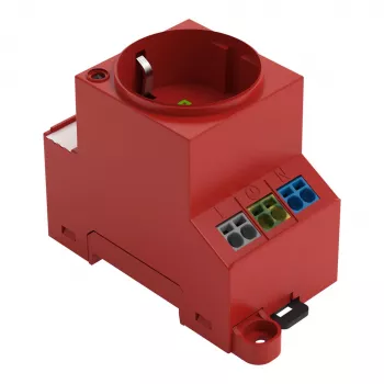 WAGO Control Cabinet Socket 709-583 Red 1 pc.