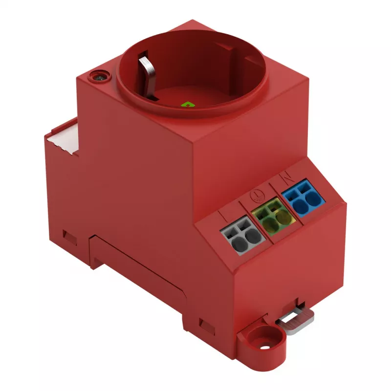 WAGO Control Cabinet Socket 709-583 Red 1 pc.