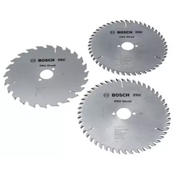 BOSCH Power Tools PRO Wood Circular Saw Blade 190 mm (3-Pack)