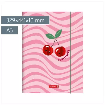BRUNNEN Fruity Love Collection Document Folder A3 Pink/Red, 1 Piece (1047030522)