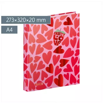 Brunnen Fruity Love Ring Binder Pink