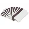 ARTDEV Blank Plastic Card - 30mil 0.76mm with Unprogrammed Lo-Co Magnetic Stripe - White
