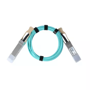 BlueOptics Synology QSFP-AOC-10M Compatible Active Optical Cable (AOC) QSFP+ to QSFP+ 10m 40GbE