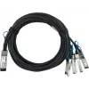 BlueLAN Compatible NVIDIA 980-9I645-00C001 Passive 100GBASE-CR4 QSFP28 to 4x25GBASE-CR SFP28 Direct Attach Breakout Cable, 1m, AWG26