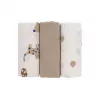 Lassig Muslin Nappy Set 3-Pack 60x60cm Little Mateys Royal Blue