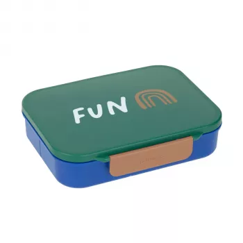 Lassig Bento Little Gang Rainbow Green Lunch Box 1200 ml