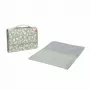 Lässig Green Label Nappy Bag XL, Leo, 1.9 l, 26 x 4.5 x 19 cm, with Water-Repellent Changing Mat, Recycled Polyester, Light Khaki