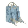 Lassig Mini Square Backpack Pattern Party Blue