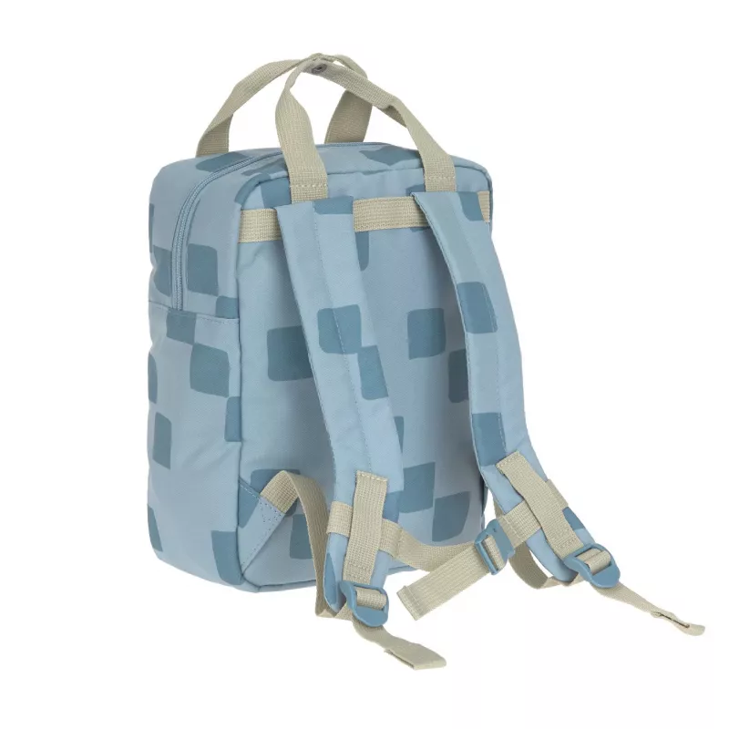 Lassig Mini Square Backpack Pattern Party Blue